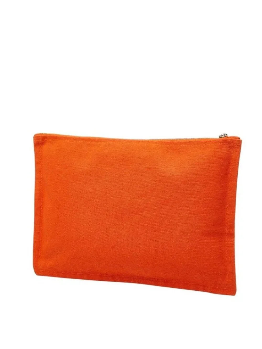 Hermes Yachting GM Pouch Orange Cotton Leather